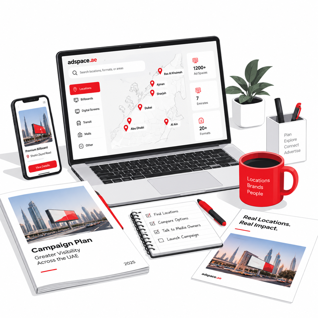Plan Better, Advertise Smarter with adspace.ae campaign tools